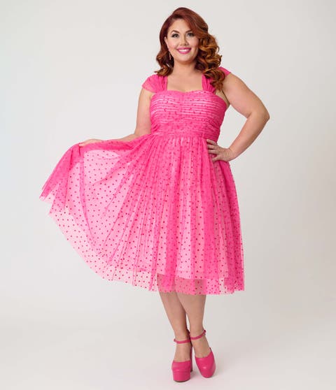 Plus Size Garden State Swing Dress