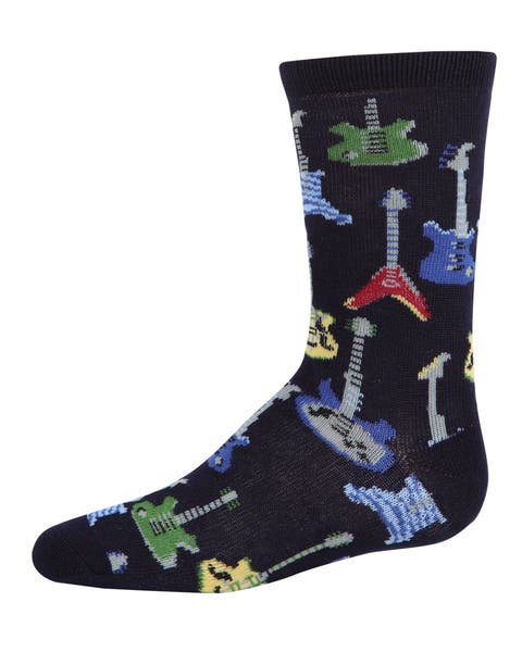 Guitar Blend Crew Socks (Little Kid & Big Kid)