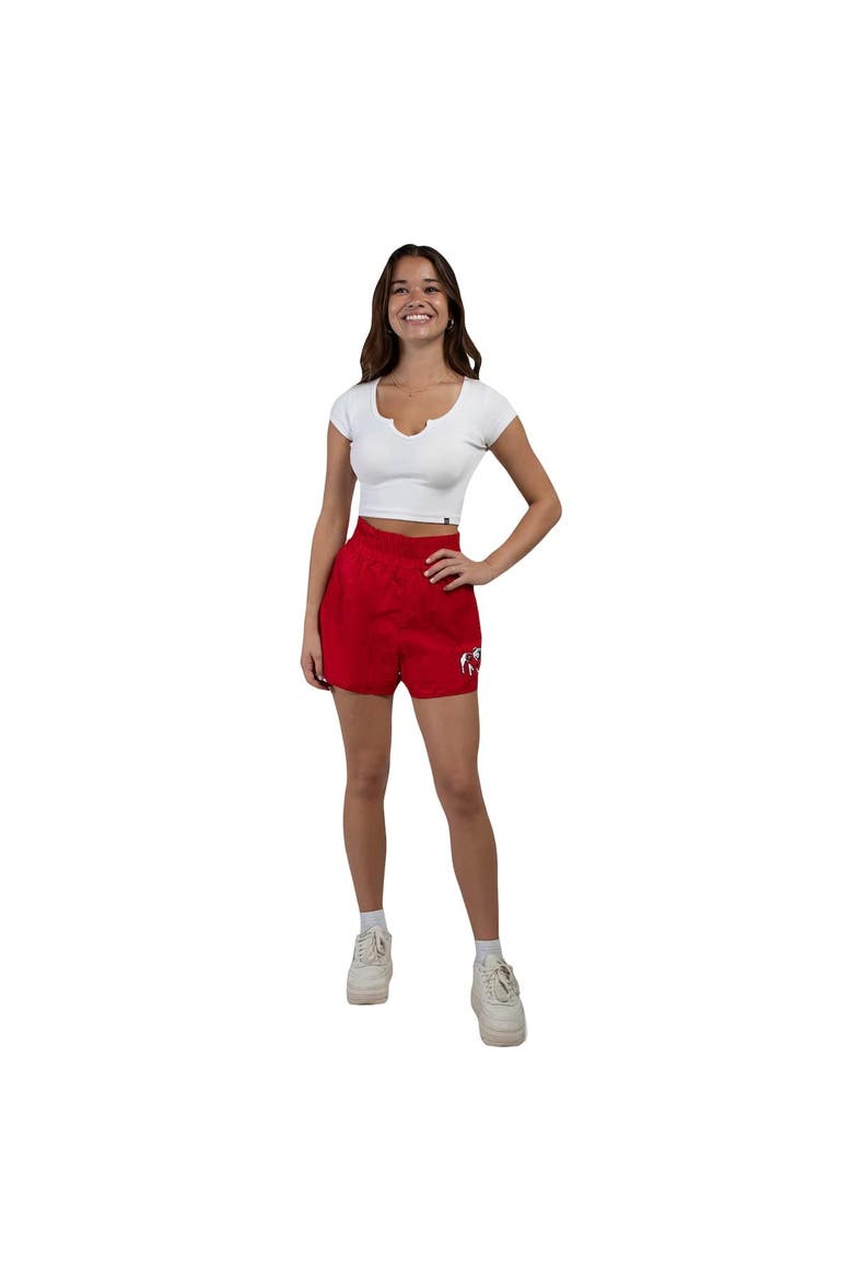 Women's Hype and Vice  Red Georgia Bulldogs Boxer Shorts, Alternate, color, Red