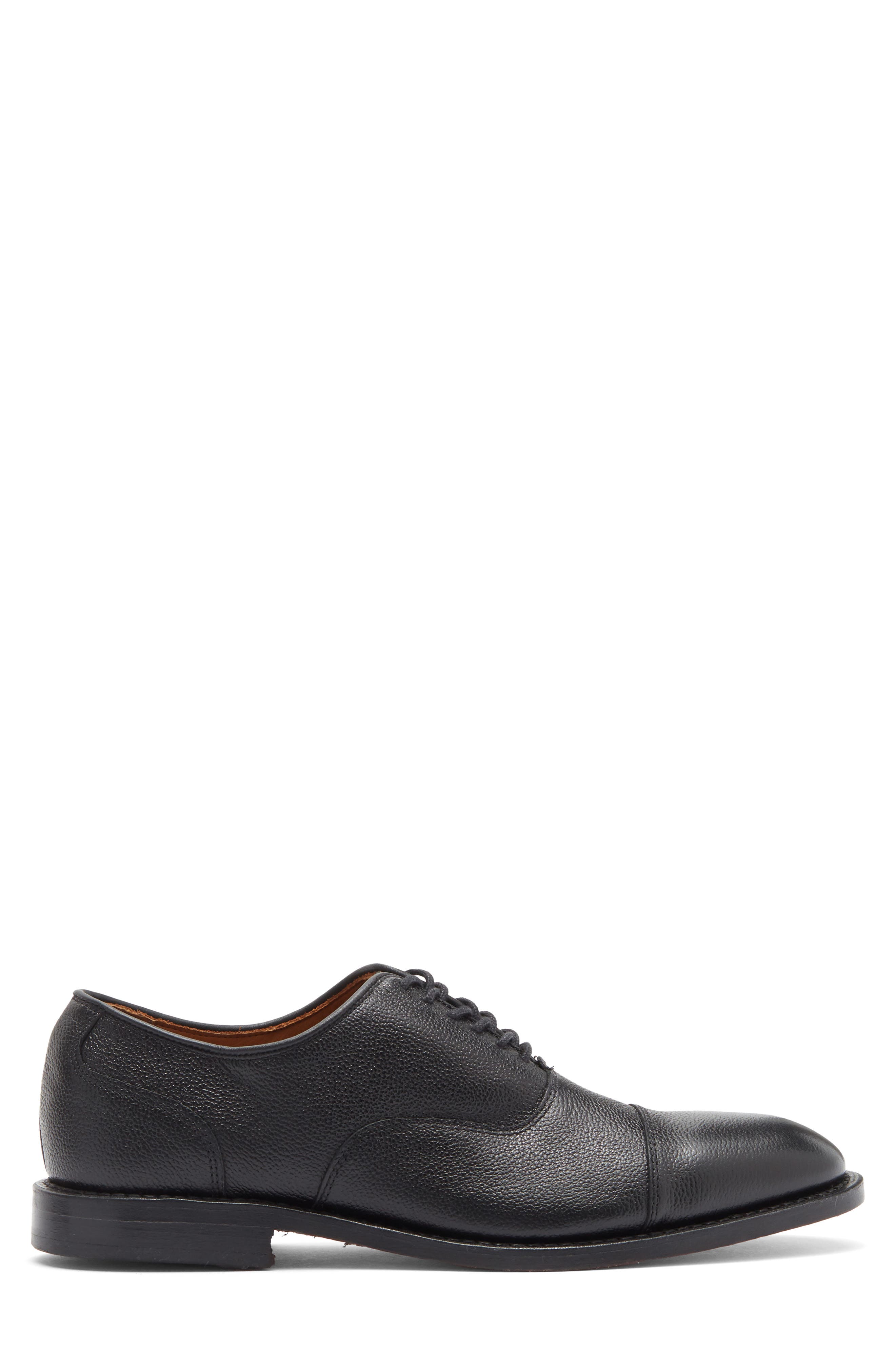 Kent Cap Toe Oxford, Alternate, color, BLACK