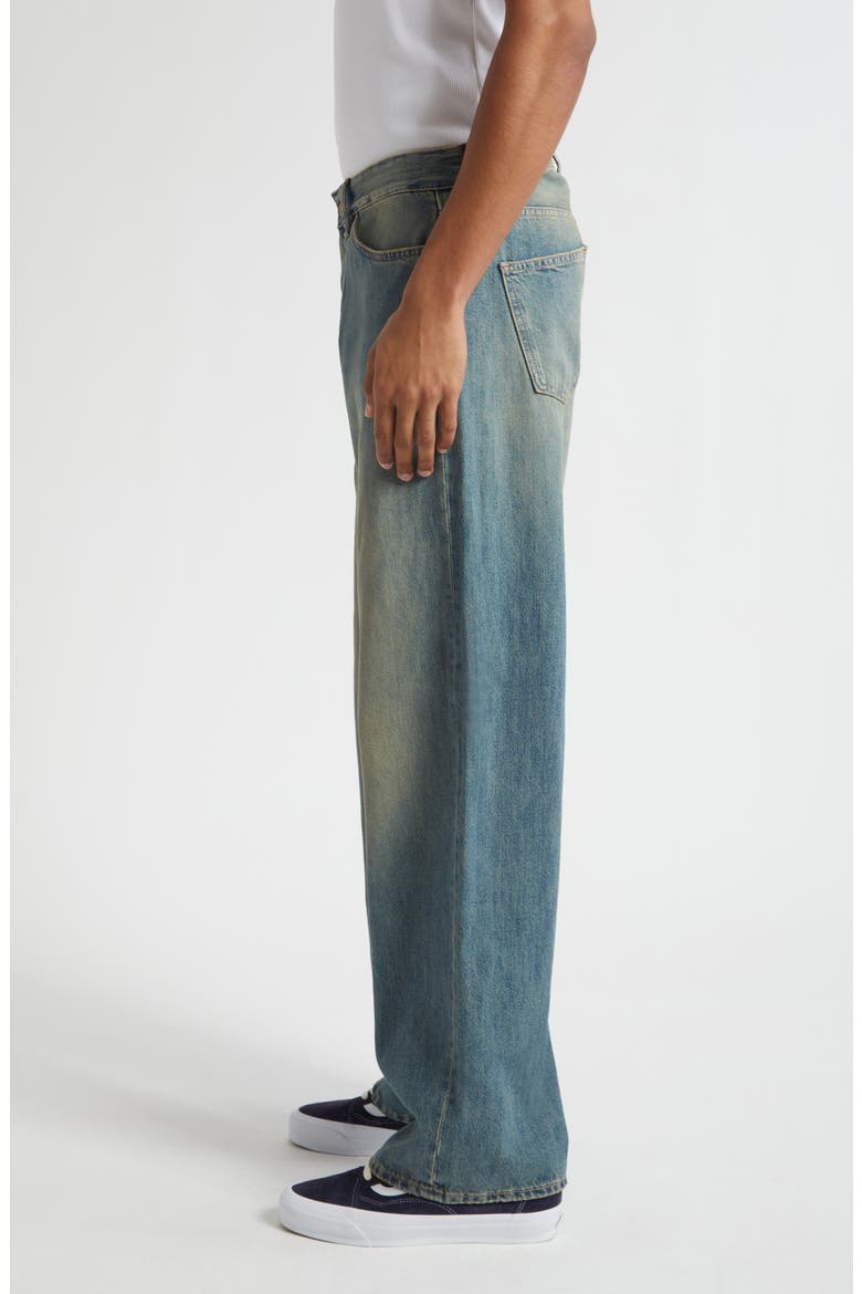 Frank Relaxed Straight Leg Jeans, Alternate, color, SAND BLUE