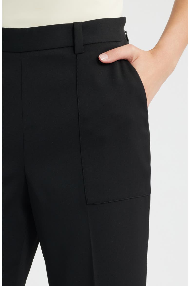 The Adrianna Flare Pants, Alternate, color, NOIR