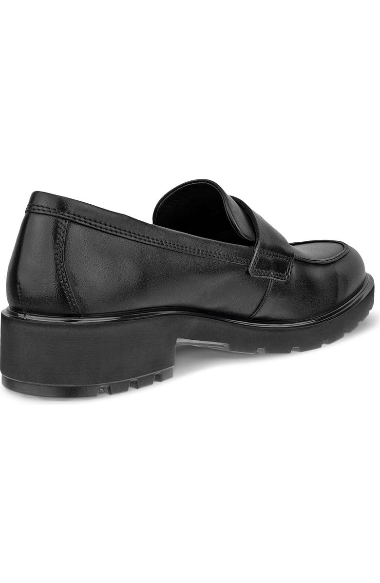 ECCO Metropole Vienna Penny Loafer, Alternate, color, Black