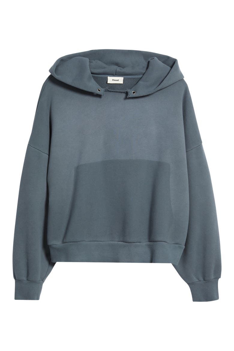 Oversize Cut Throat Hoodie, Alternate, color, SLATE