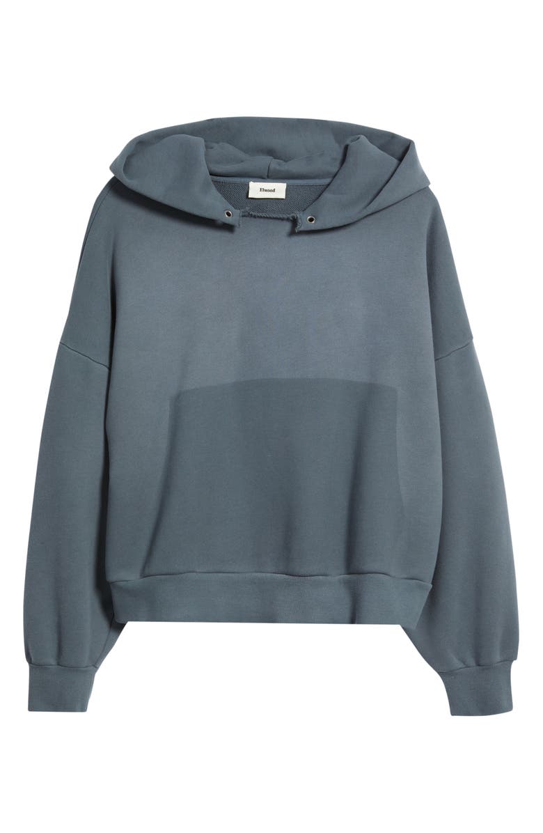 Elwood Oversize Cut Throat Hoodie, Alternate, color, Slate