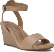 Lucky Brand Lynda Ankle Strap Platform Wedge Sandal