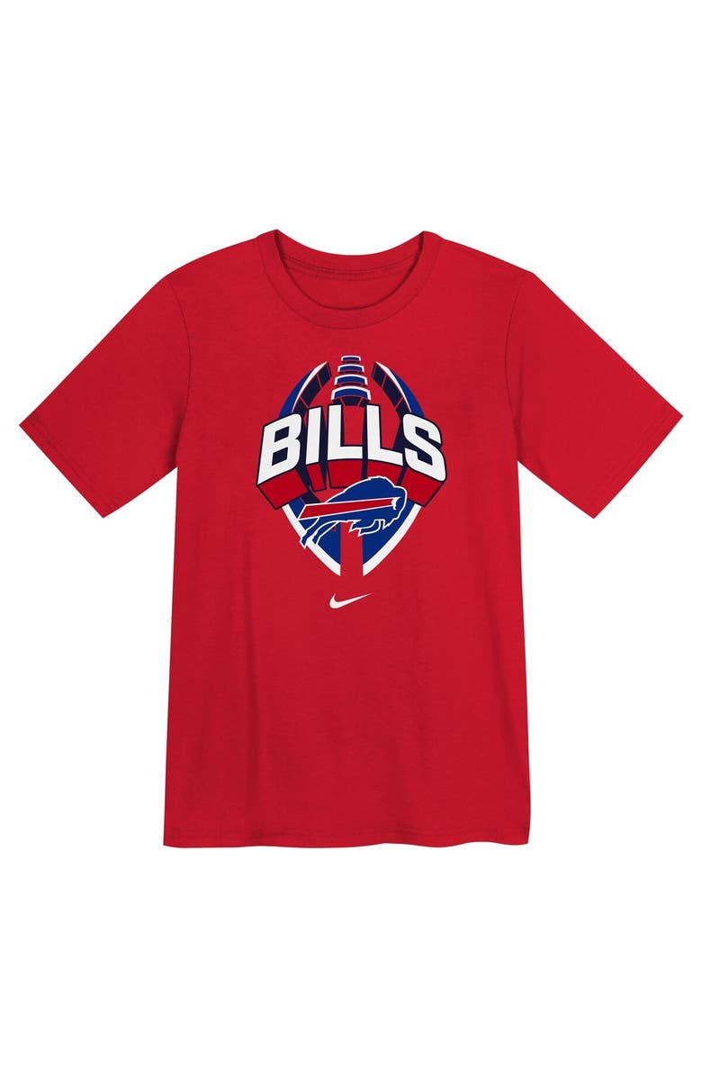 Nike Preschool Nike Red Buffalo Bills Icon Legend Performance T-Shirt, Alternate, color, Red