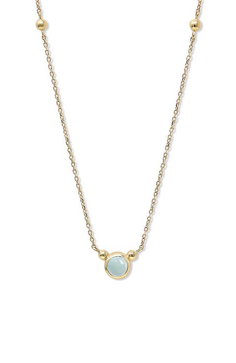 Bonheur Birthstone Pendant Necklace