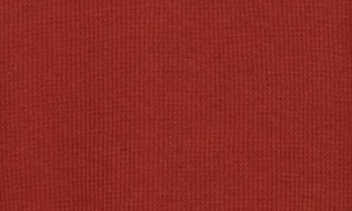 Abound Waffle Knit Thermal Hoodie In Burgundy