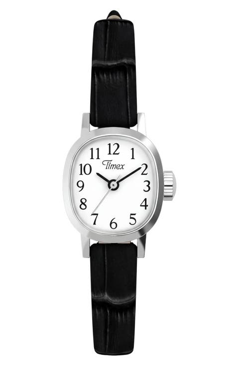 Cavatina Leather Strap Watch