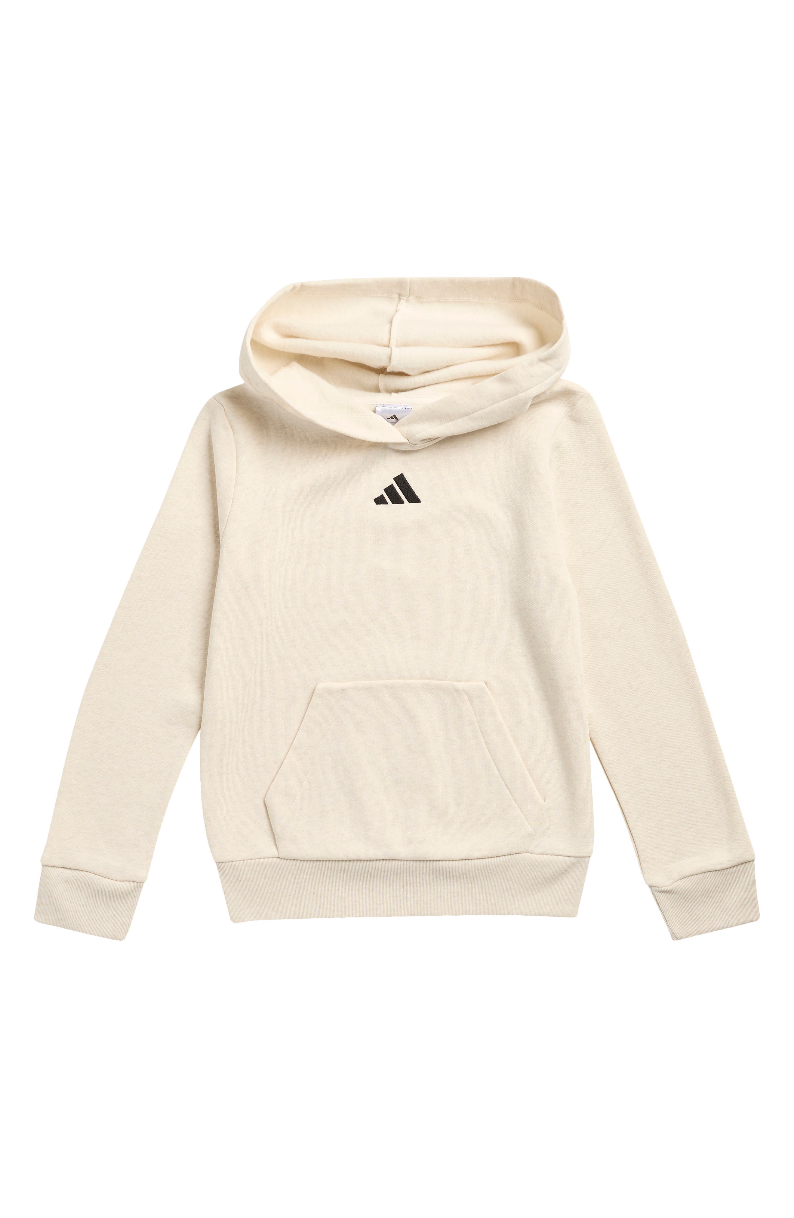 adidas Kids' Long Sleeve Cotton Fleece Hoodie