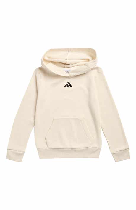 adidas Kids' Long Sleeve Cotton Fleece Hoodie