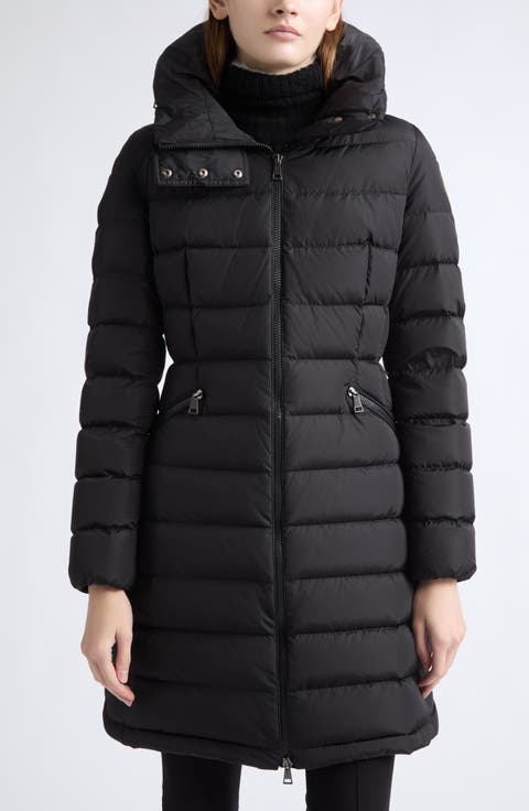 Flammette Long Down Puffer Coat