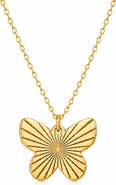 Donatello Gian Golden Butterfly Necklace