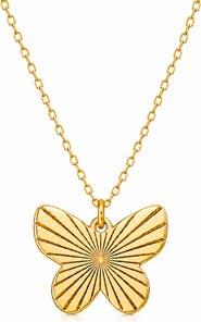 Donatello Gian Golden Butterfly Necklace
