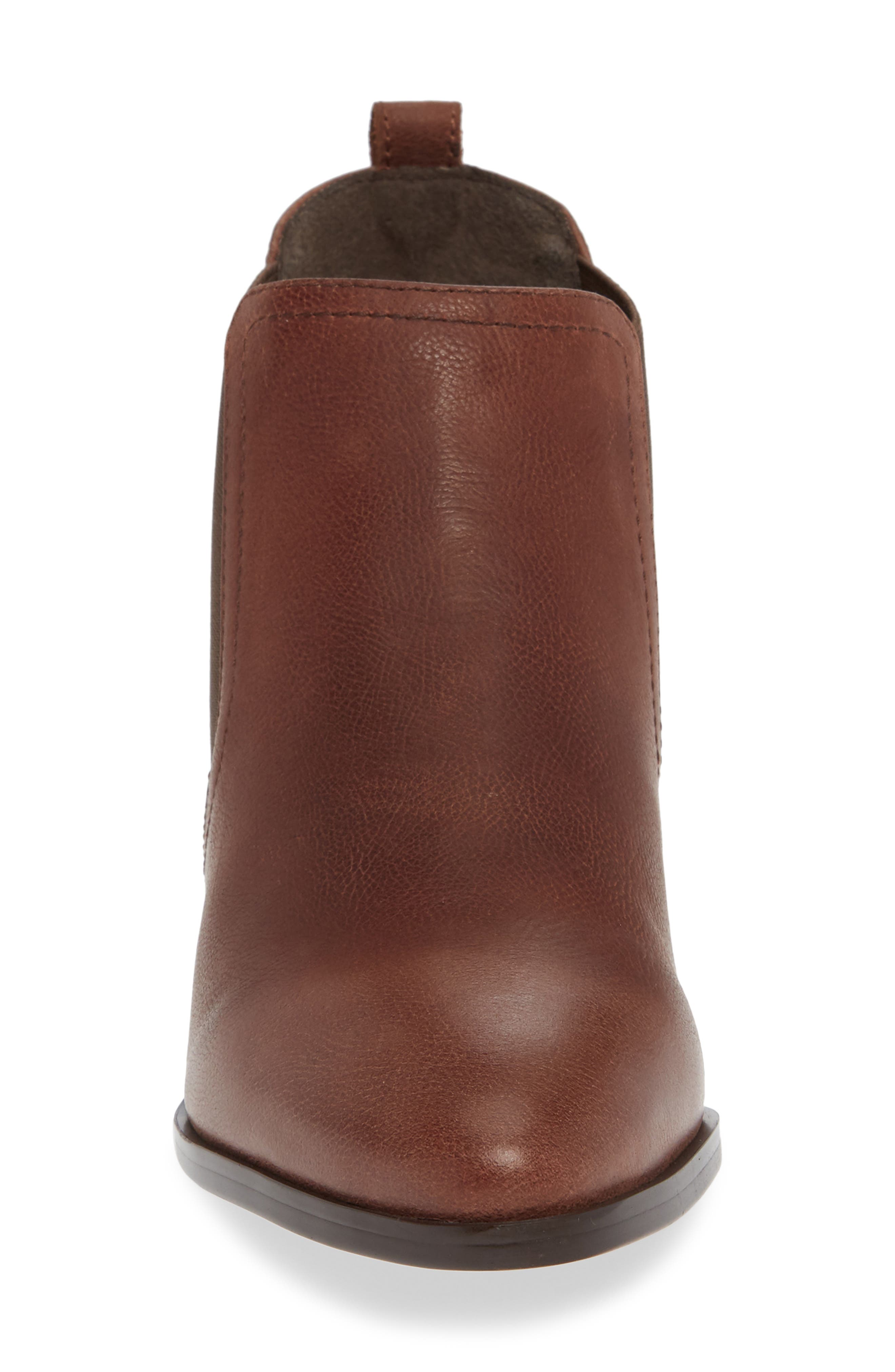 Maxie Chelsea Boot, Alternate, color, LUGGAGE LEATHER