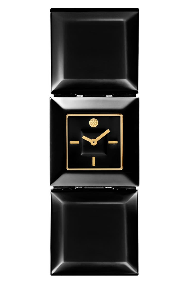 The Robertson Bangle Watch, 25.5mm, Main, color, BLACK
