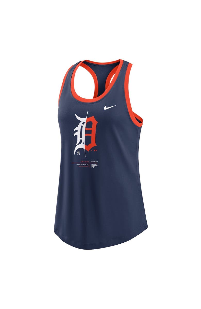 Nike Women's Nike Navy Detroit Tigers Tech Tank Top, Alternate, color,