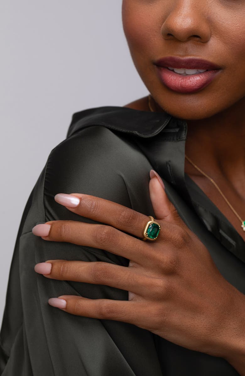 Bony Levy El Mar Emerald Statement Ring, Alternate, color, 
