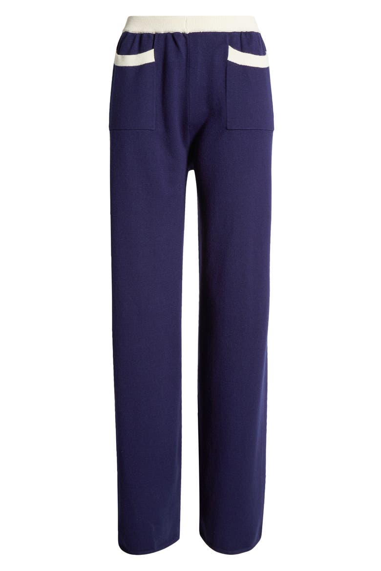 Set Sail Knit Pants, Alternate, color, NAVY CREAM
