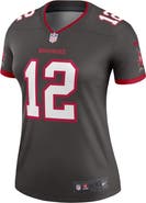 Nike Women's Nike Tom Brady Pewter Tampa Bay Buccaneers Alternate Legend Jersey