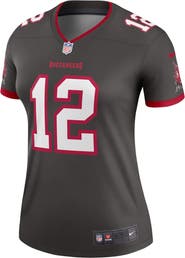 Nike Women's Nike Tom Brady Pewter Tampa Bay Buccaneers Alternate Legend Jersey