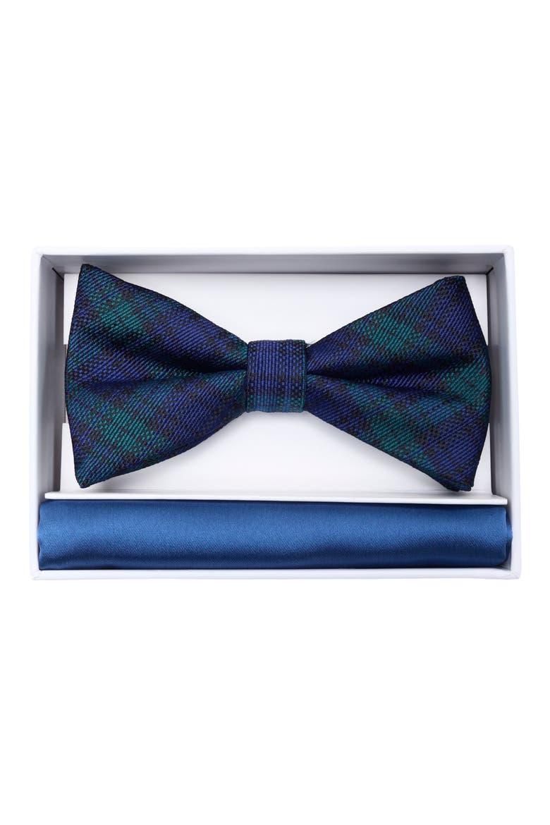 Blackwatch Bow Tie, Main, color, NAVY