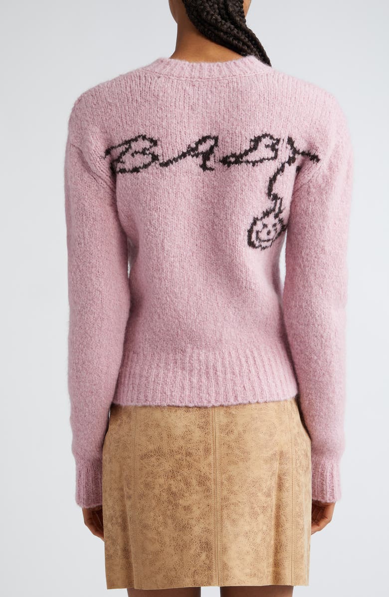 Paloma Wool Baby Intarsia V-Neck Sweater, Alternate, color, 