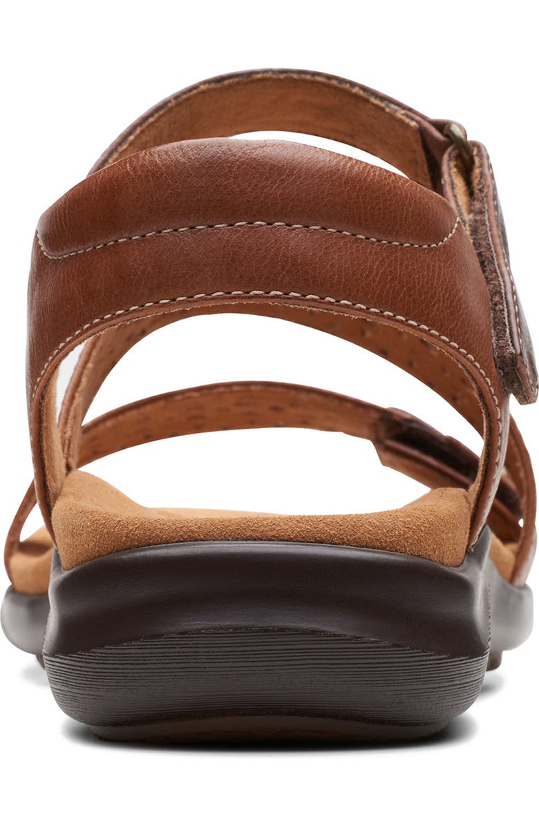 Clarks<sup
®</sup
Kitly Way Sandal, Alternate, color, Tan Leather