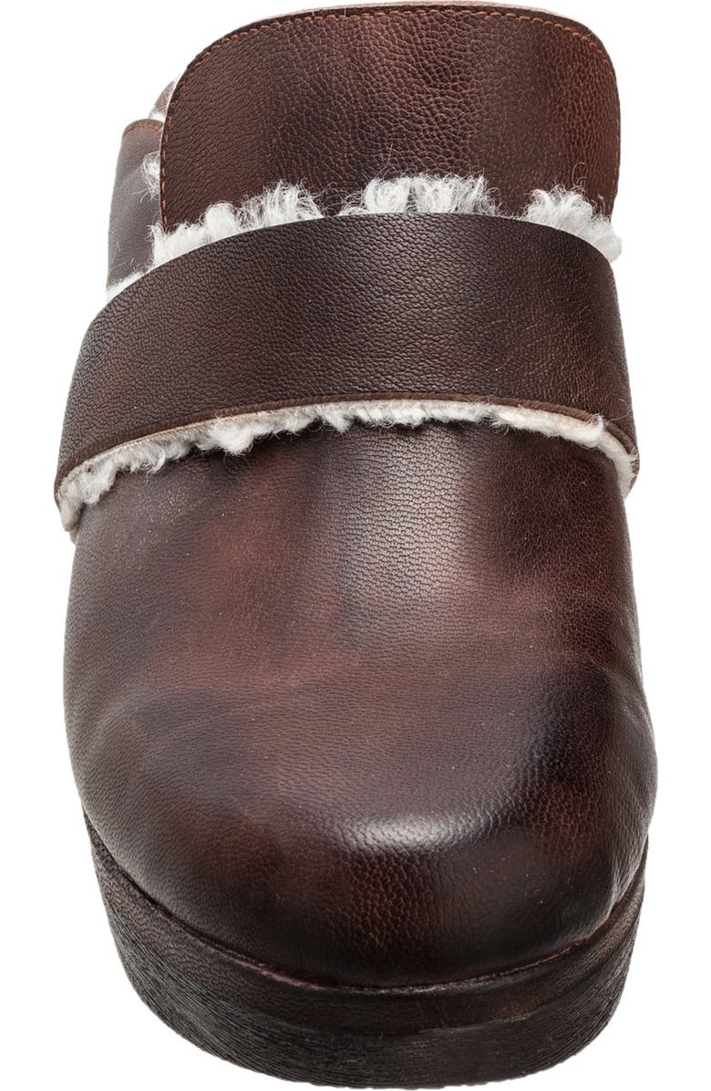 ANTELOPE Lacole Faux Shearling Lined Clog, Alternate, color,