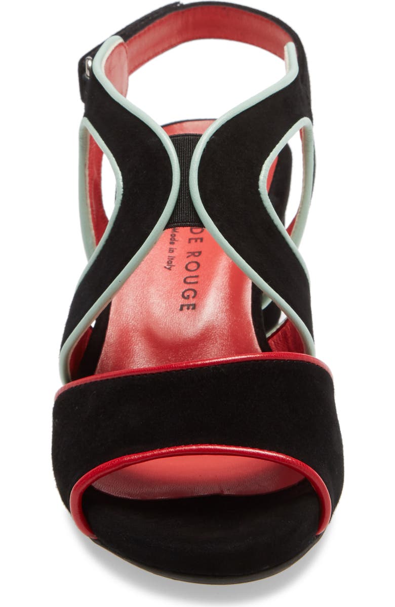 Pas de Rouge Chantel Sandal, Alternate, color,