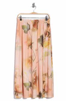 DR2 by Daniel Rainn Floral Mesh Skirt