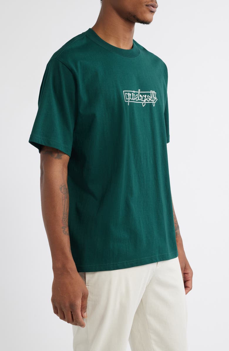 Quiet Golf Bent Cotton Graphic T-Shirt, Alternate, color, 