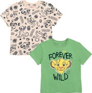 Disney Lion King Simba 2-Piece Short Sleeve T-Shirt Set