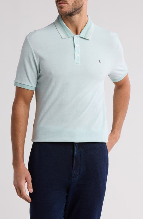 Tipped Cotton Contrast Collar Polo
