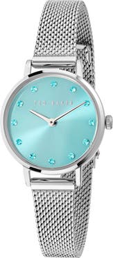 Ted Baker Staciie Blue Dial Bracelet Watch, 28mm