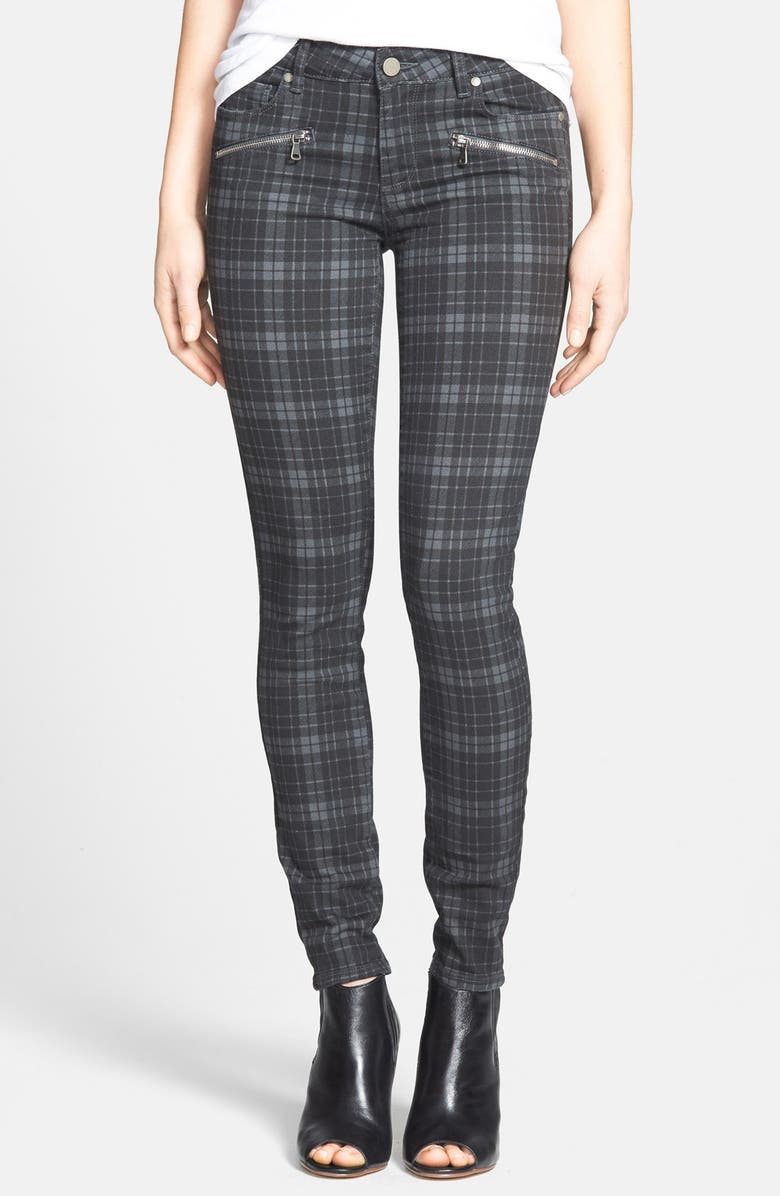 PAIGE Denim 'Indio' Zip Detail Ultra Skinny Jeans, Main, color, 