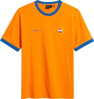 BOSS Lux Stretch Cotton Graphic T-Shirt