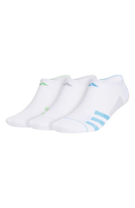 Superlite Stripe 3-Pack No-Show Socks