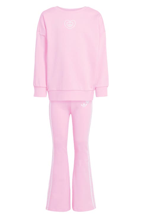 x Disney Alice in Wonderland Kids
 Crewneck Sweatshirt 
Flare Leggings Set (Toddler, Little Kid 
Big Kid)