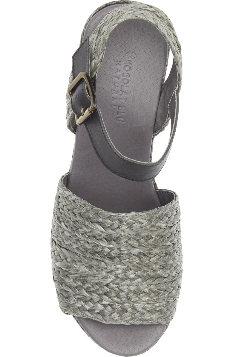 Chocolat Blu Gali Espadrille Platform Sandal, Alternate, color,