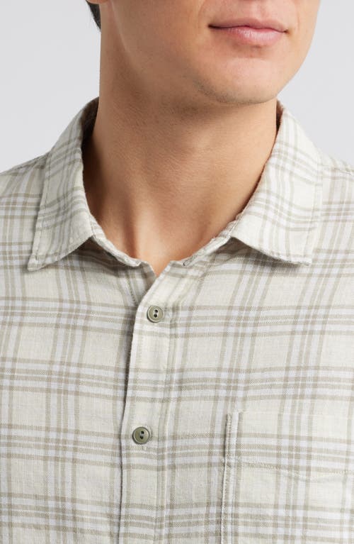 Rails Wyatt Printed Button Front Shirt In Desert Sage Harmony