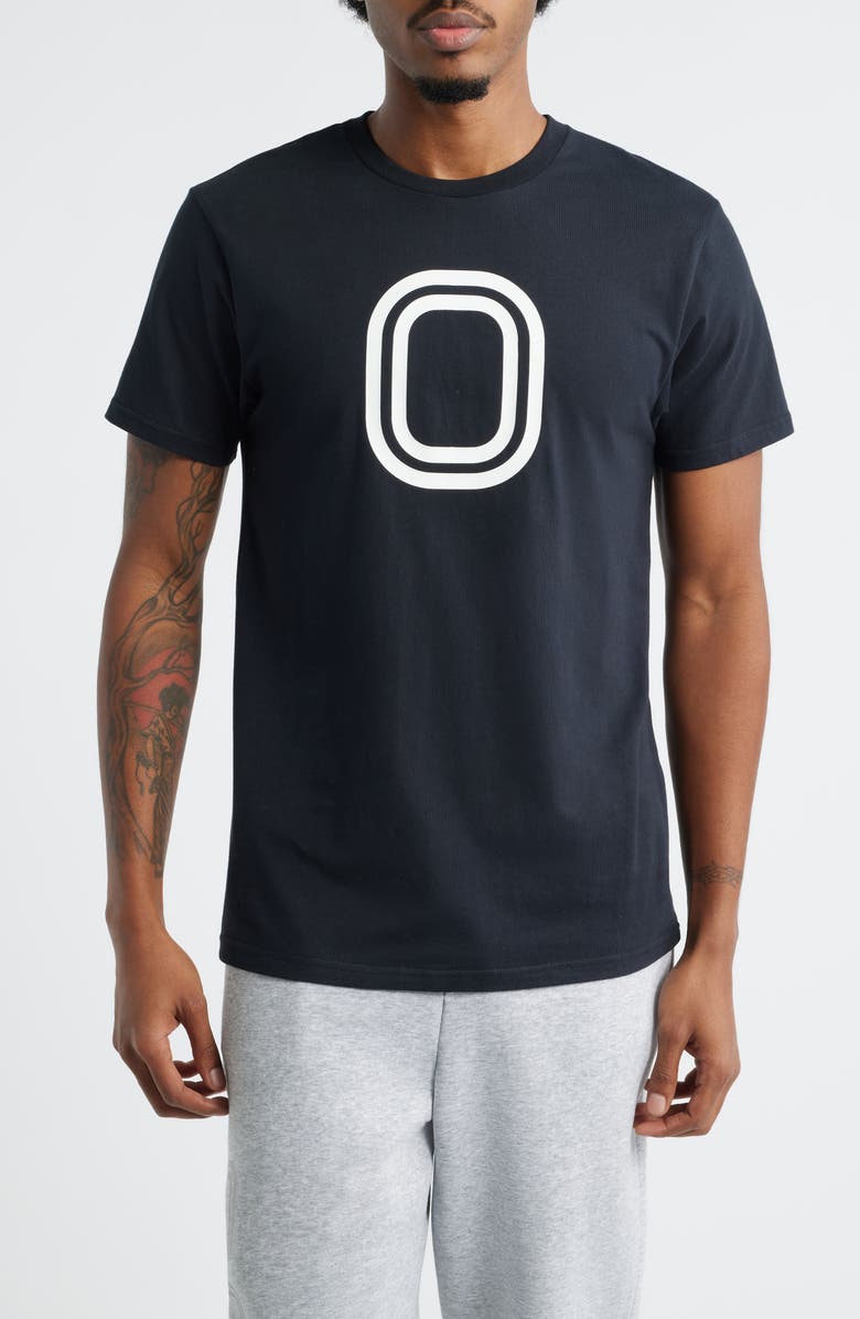 OVERTIME OT Classic Logo Cotton Graphic T-Shirt, Main, color, Black