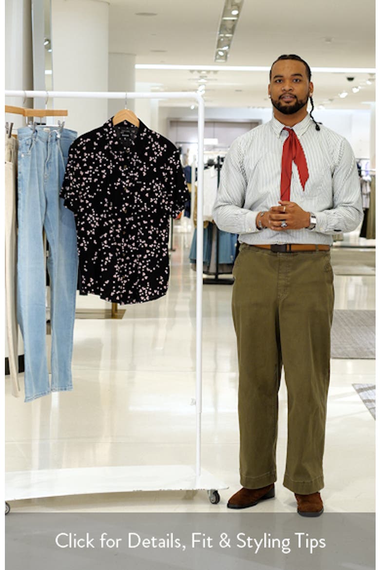 Charter Short Sleeve Slub Button-Up Shirt video