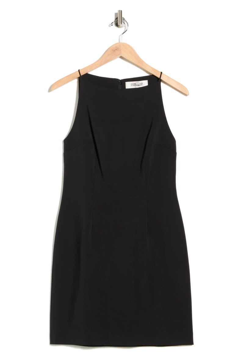 Spencer Sleeveless Minidress, Alternate, color, BLACK