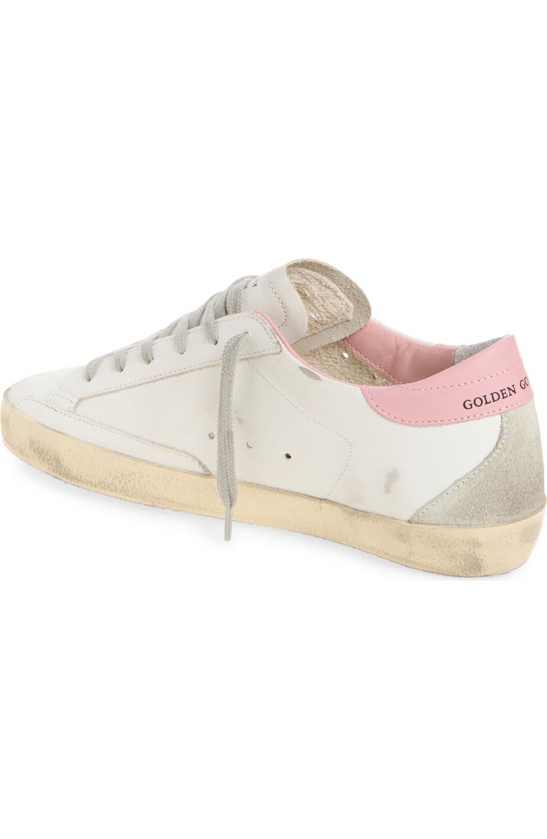 Golden Goose Super-Star Low Top Sneaker, Alternate, color, White/ Ice/ Light Pink