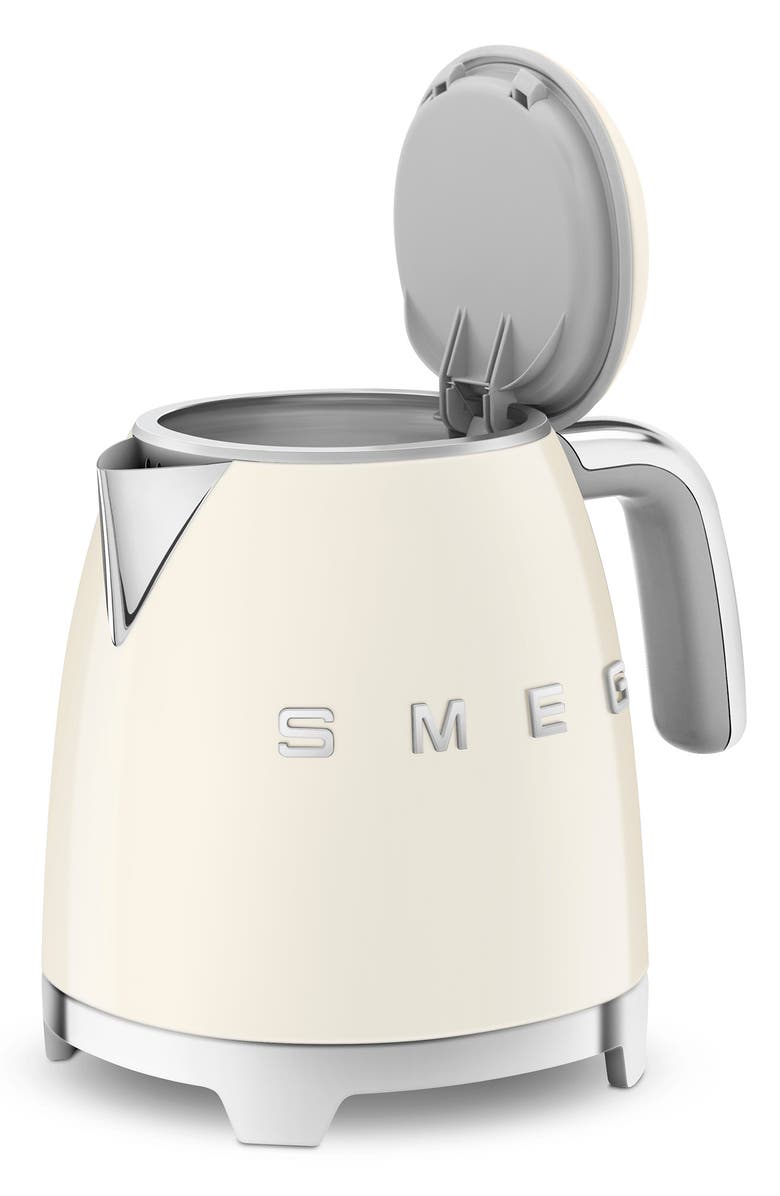 smeg 50's Retro Style Mini Electric Kettle, Alternate, color, Cream