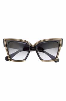 Valentino 50mm Polarized Cat Eye Sunglasses