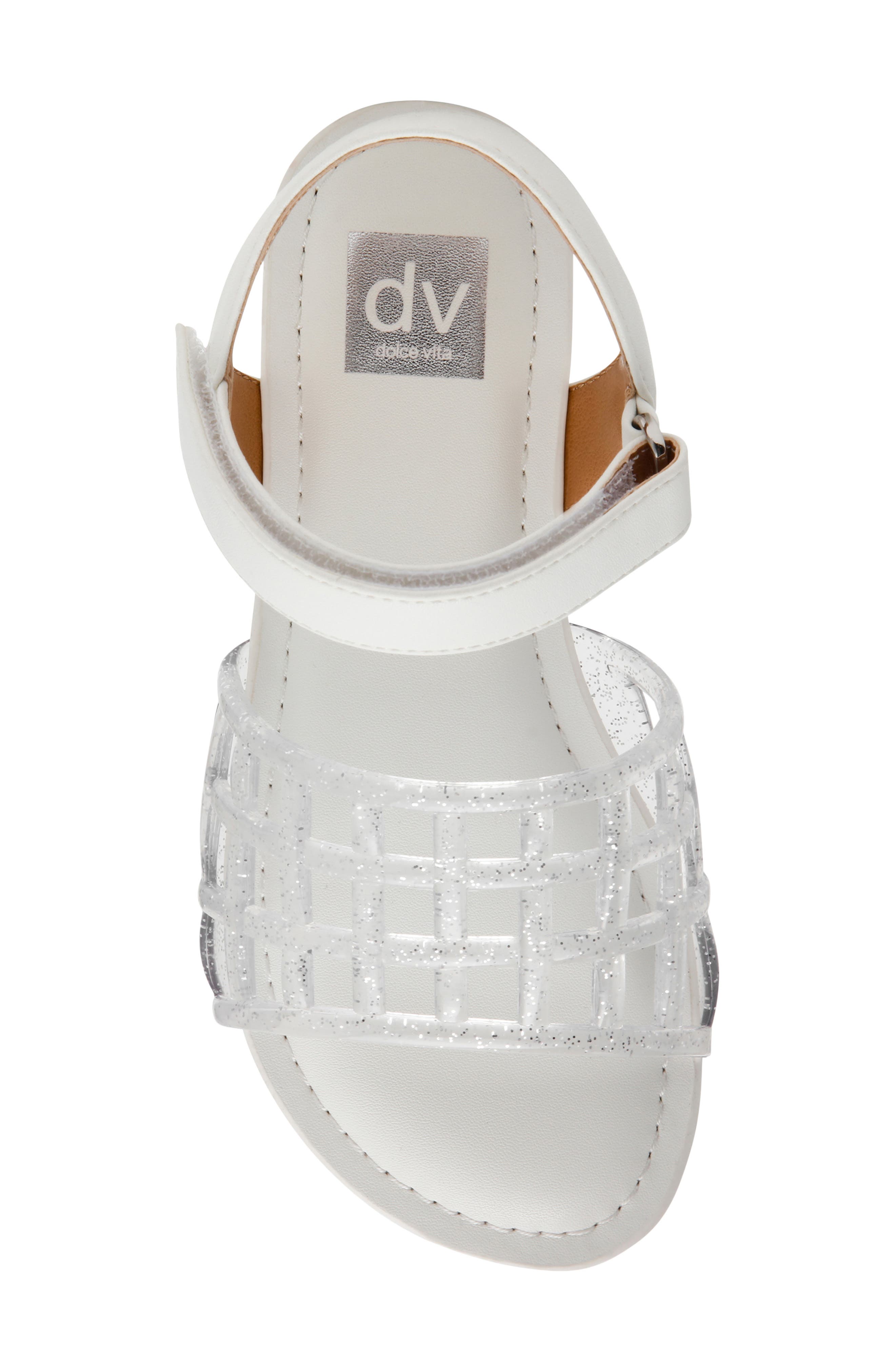 Dolce Vita Kids' Craftie Slingback Sandal, Alternate, color, White