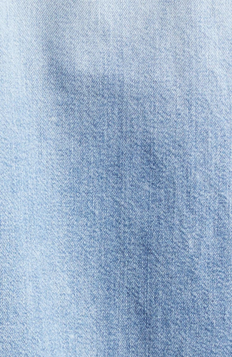 VISVIM Social Sculpture Distressed Denim Shirt, Alternate, color, Crash